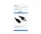 Preview: USB Cable Type C male to USB 2.0 Type B male, black, 0,50m